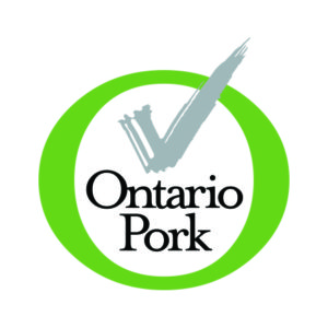 The logo for ontario pork.