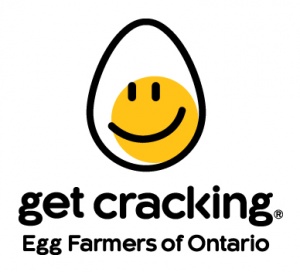 A picture of an egg farmers logo.