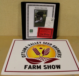 A picture of the farm show and its logo.