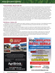 A page of an article about the company.